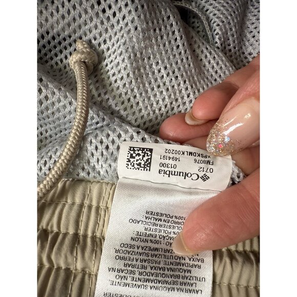 Columbia Pants Mens M Tan PFG Cargo Convertible Straight Hiking Outdoor Utility - Picture 15 of 16